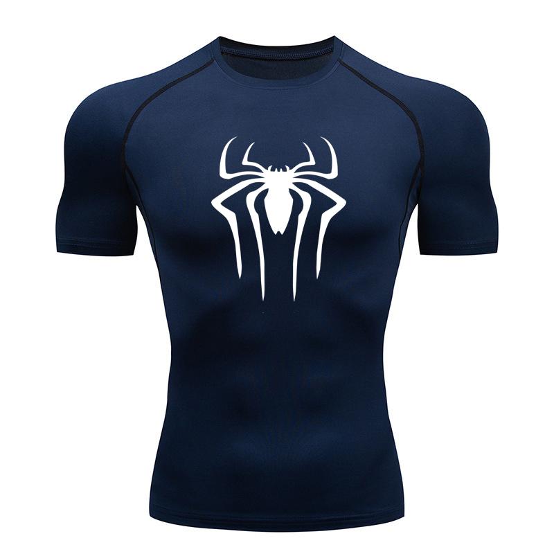 New Compression Shirt Men Fitness Gym Super Hero Sport Running T-Shirt Rashgard Tops Tee Quick Dry Short Sleeve T-Shirt for Men