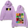 Dispatch HOODIE Manga Style Game Logo Collage Pattern Printing Sweatshirt for Autumn/Winter with Hooded Fleece Hoodies