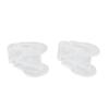2pcs Toes Separator Reduce Friction Relieve Pain Hallux Valgus Correction Toes Spacer