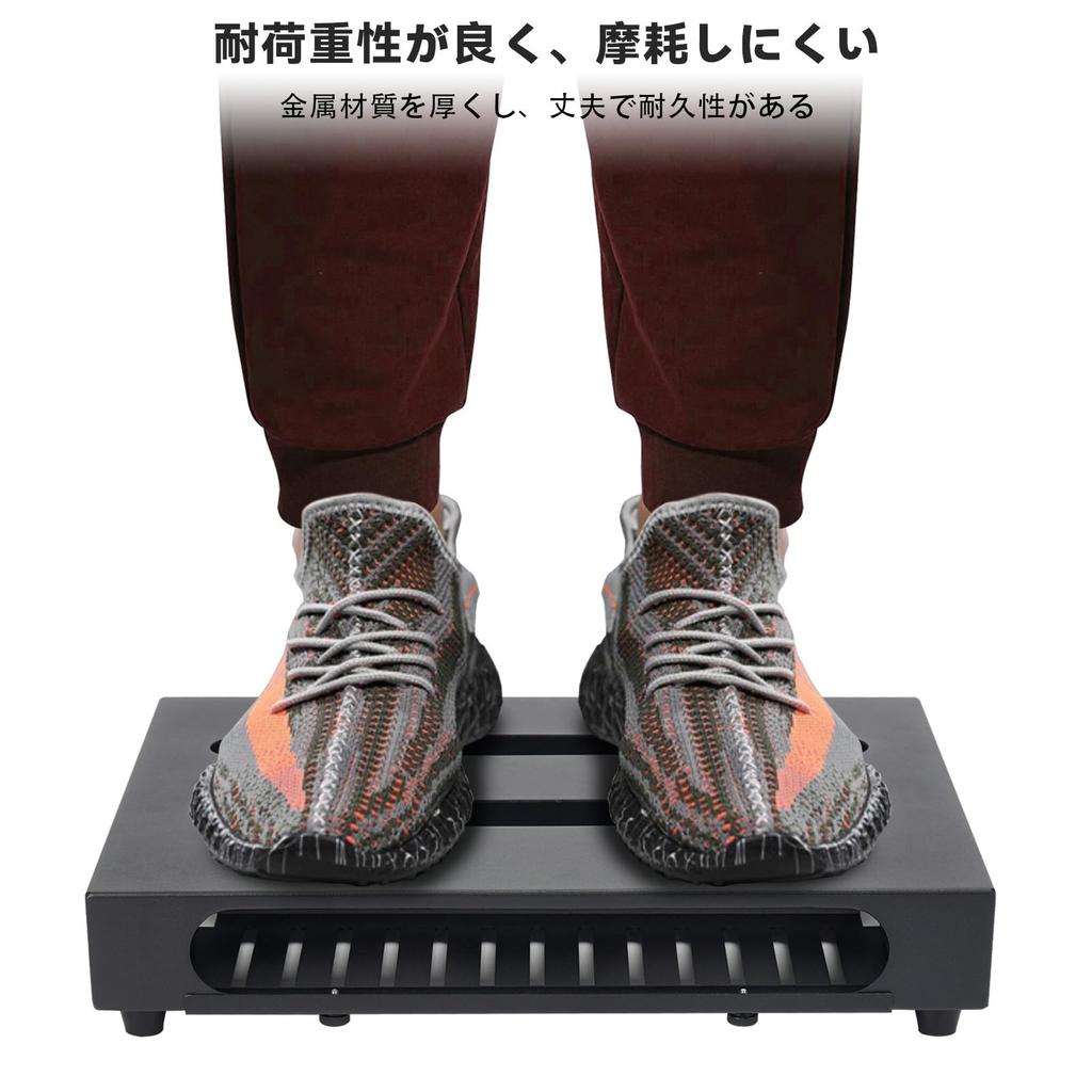 GOKKO Guitar Effector Board Pedal Board with Storage Bag (M-Black)