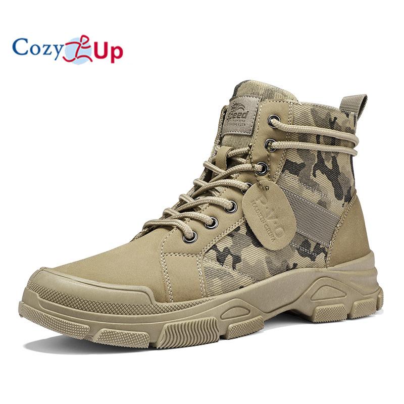 Мужские военные тактические рабочие ботинки, кожаные мотоциклетные армейские ботинки