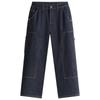 NVG·YOUNG Men's Workwear Loose Fit Straight Leg Denim Jeans