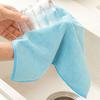 Microfiber Cleaning Cloth 9 Colors Absorbent Lint-free Dishcloth with Reinforced Edge Reusable Cleaning Rags