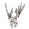 420 Stainless Steel Multi Tool Silver Outdoor Tool Sturdy Multitool Pliers  Home Repair
