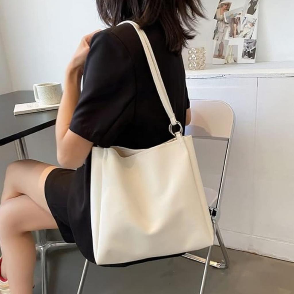 Ladies Handbags Casual Shoulder Bags Simple Shopping Travel Handbags Ladies Casual Handbags