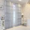 Modern Simple Leaf Curtain Bedroom Semi-shading Gauze Opaque Curtain Living Room Bedroom Window Decor