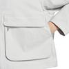 Nike Серия ACG Однотонная куртка-поло с воротником-стойкой, свободная, с длинным рукавом, женская куртка HV0584-025