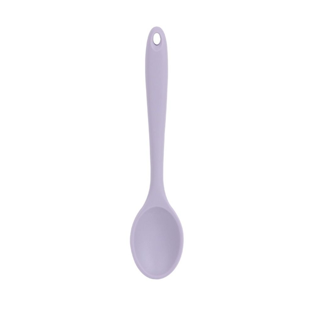 Heat Resistant Mixing Spoons Non-stick Spoon Stirring Spoon Silicone Spoon  Kitchen Supplies