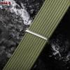 Premium Ribbed Nylon Watch Strap 18mm 19mm 20mm 22mm for Omega Military Casual Watchband for Seiko Army Sport Replacement Band