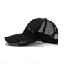 Бейсбольная кепка Trucker Snapback Mesh изогнутая мужская женская летняя шляпа от солнца