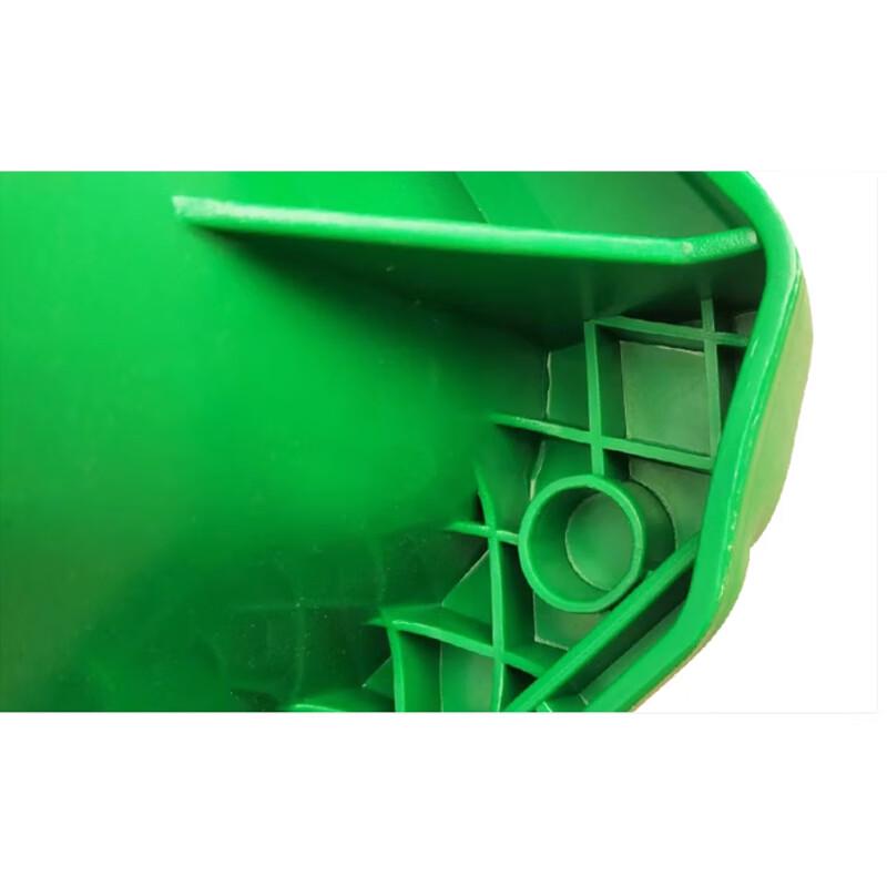 Outdoor Thickened 120L Trash Can with Wheels and Lid