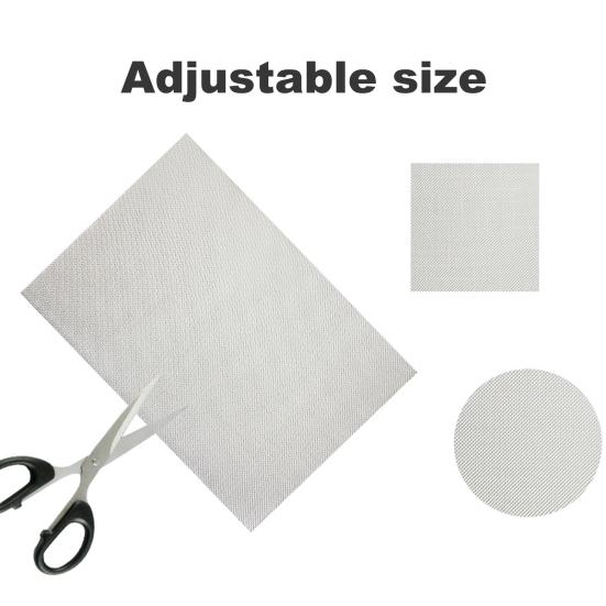 4 шт., проволочная сетка, равномерная ткацкая стабильная конструкция, многоцелевая квадратная нержавеющая сталь, предотвращающая появление мышей, металлическая сетка для домашнего использования