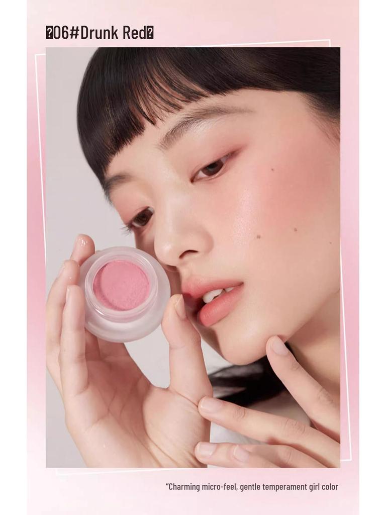 ForeverKey Blush Mud Cream - New Peach & Purple Shades for a Natural Look