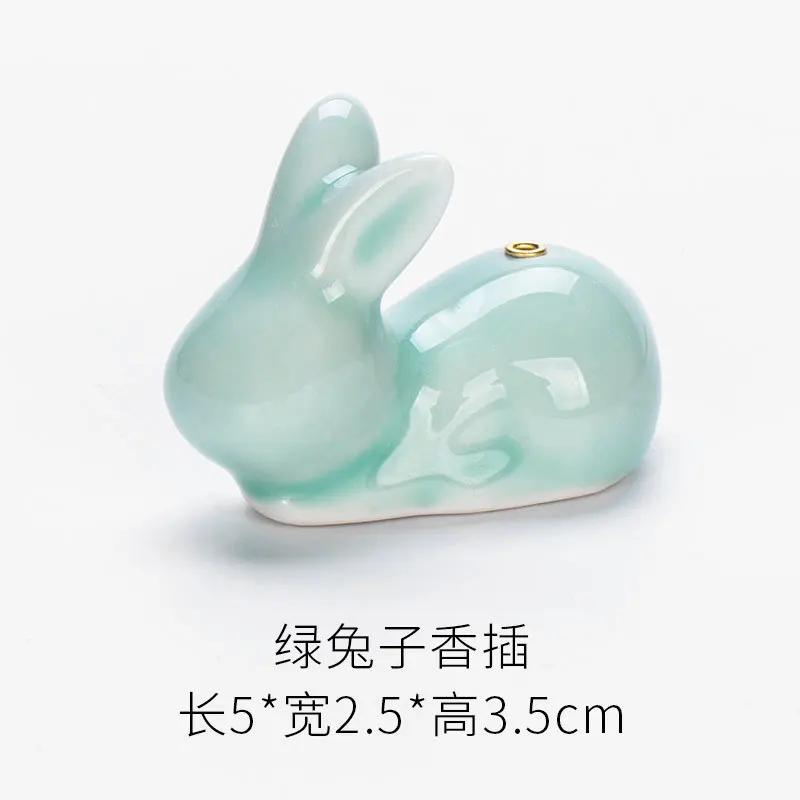 Японский стиль Подставка для благовоний Бытовая Милая Подставка для благовоний в виде животного Аромапалочка Домашнее украшение Орнаменты Благовонная горелка