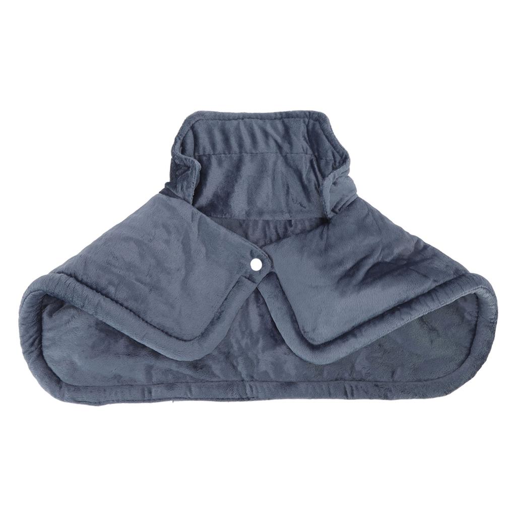 Electric Heating Pad Electric Heated Shawl for Neck Shoulder Pain Relief 6 Heat Settings Dark Grey