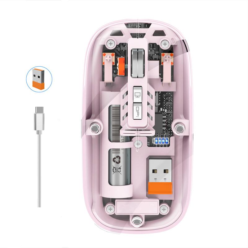 Беспроводная компьютерная мышь 1600 точек на дюйм 2,4G Беспроводная бесшумная мышь с USB-приемником для ПК, ноутбука, планшета