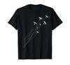 Pilot Vintage Flying Plane Airplane Pilot Birthday Gift T-Shirt