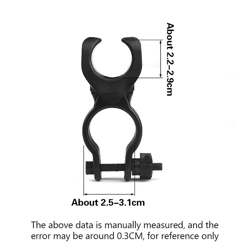 Универсальная стойка для фонарика для велосипеда, зажим для фонарика, передняя стойка для фонаря, фиксированный кронштейн, автомобильный зажим для горного велосипеда
