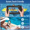 Floating Waterproof Phone Pouch IPX8 Waterproof Phone Case Dry Bag Kayak/Beach/Cruise Travel Essentials,for iPhone Samsung 5