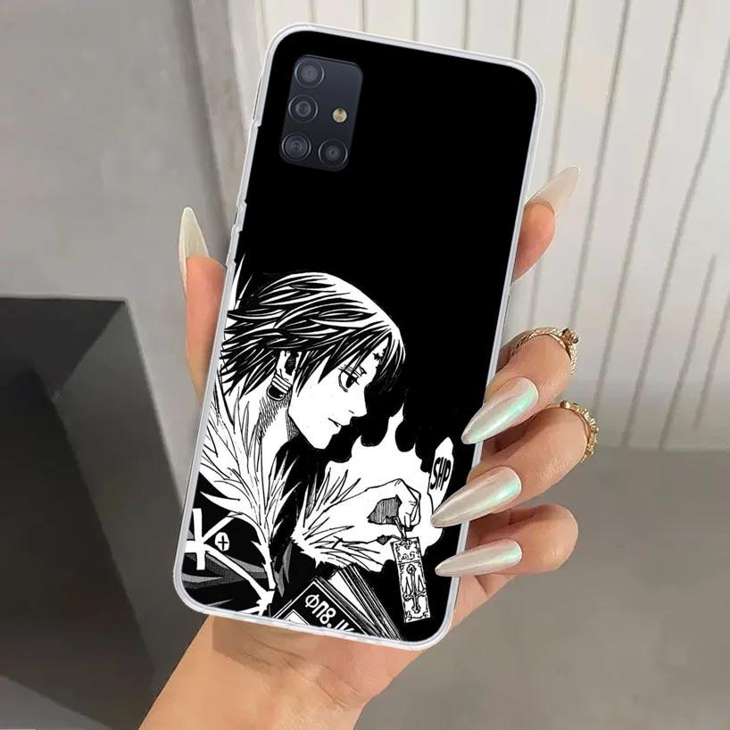 Черно-белый чехол для телефона Hunter HXH для Samsung Galaxy A52 A32 A22 A12 A02S A50S A30S A10S Note 20 Ultra 10 Plus S10 A31 A20 A71 A