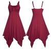 Women Midi Dress For Summer With Elegant Sleeveless Design And G-string Style**