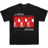 Мужская футболка The White Stripes 'Кинолента' Черная _ Официальная лицензированная продукция