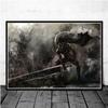 Maniac Japanese Anime Poster Retro Cartoon Canvas Painting and Printing Retro Art Wall Decoration Home Decoration