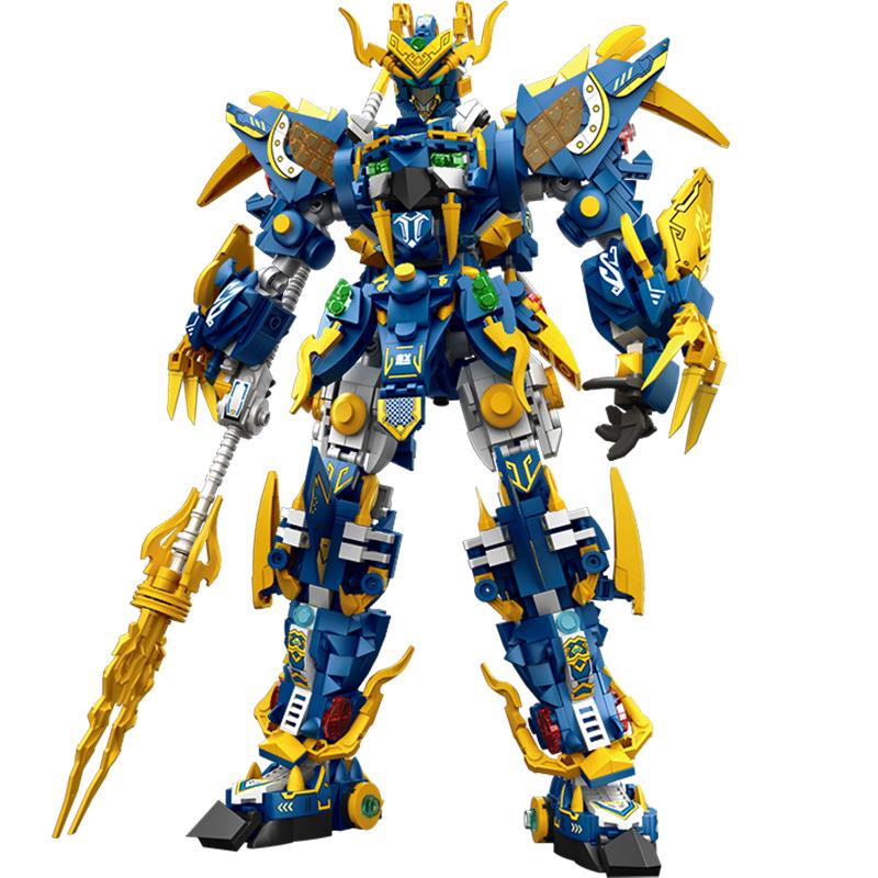 Xingji 63002 Гигантский Меха-Робот Конструктор, Совместимый с Блоками LEGO — Идеальный Подарок на День Рождения для Мальчиков.
