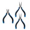 Set of 3 Jewelry Pliers Essential Crafting Tool Cutting Pliers Round Nose Pliers Suitable for Necklace Bracelet Making
