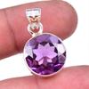 Natural Alexandrite Gemstone 925 Solid Sterling Silver Gift Pendant 1.25" A9q72
