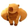 Capybara Muscle Plush Toy Animal Pillow Stuffed Birthdays Gifts Room Decoration