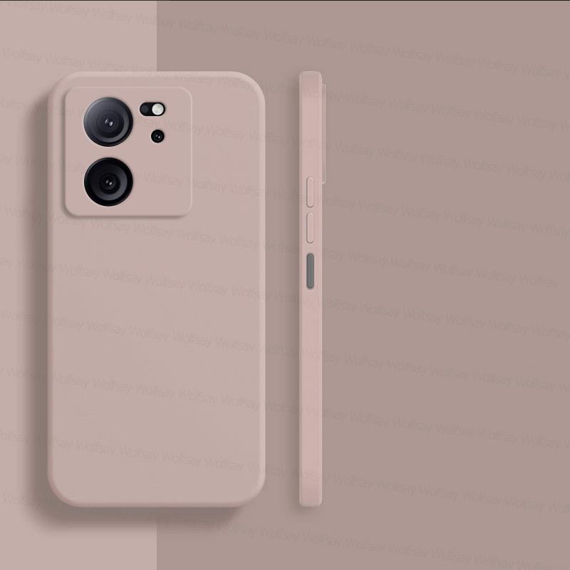 Для Xiaomi 13T Pro Чехол Xiaomi 11T 12T 13T Pro Чехол для телефона Ударопрочный жидкий силиконовый гладкий TPU задняя крышка Xiaomi 13T Pro