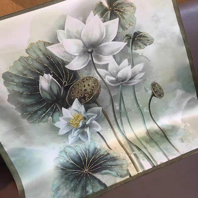 Men's 100% Silk Paisley Scarf Shawl Square Neckerchief Bride Wedding Muffler Business Casual Cravat 70 Headband Scarf For Women