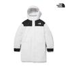 North Face Reverse Season Длинный стеганый универсальный воздушный теплый пуховик Nc2dn50d