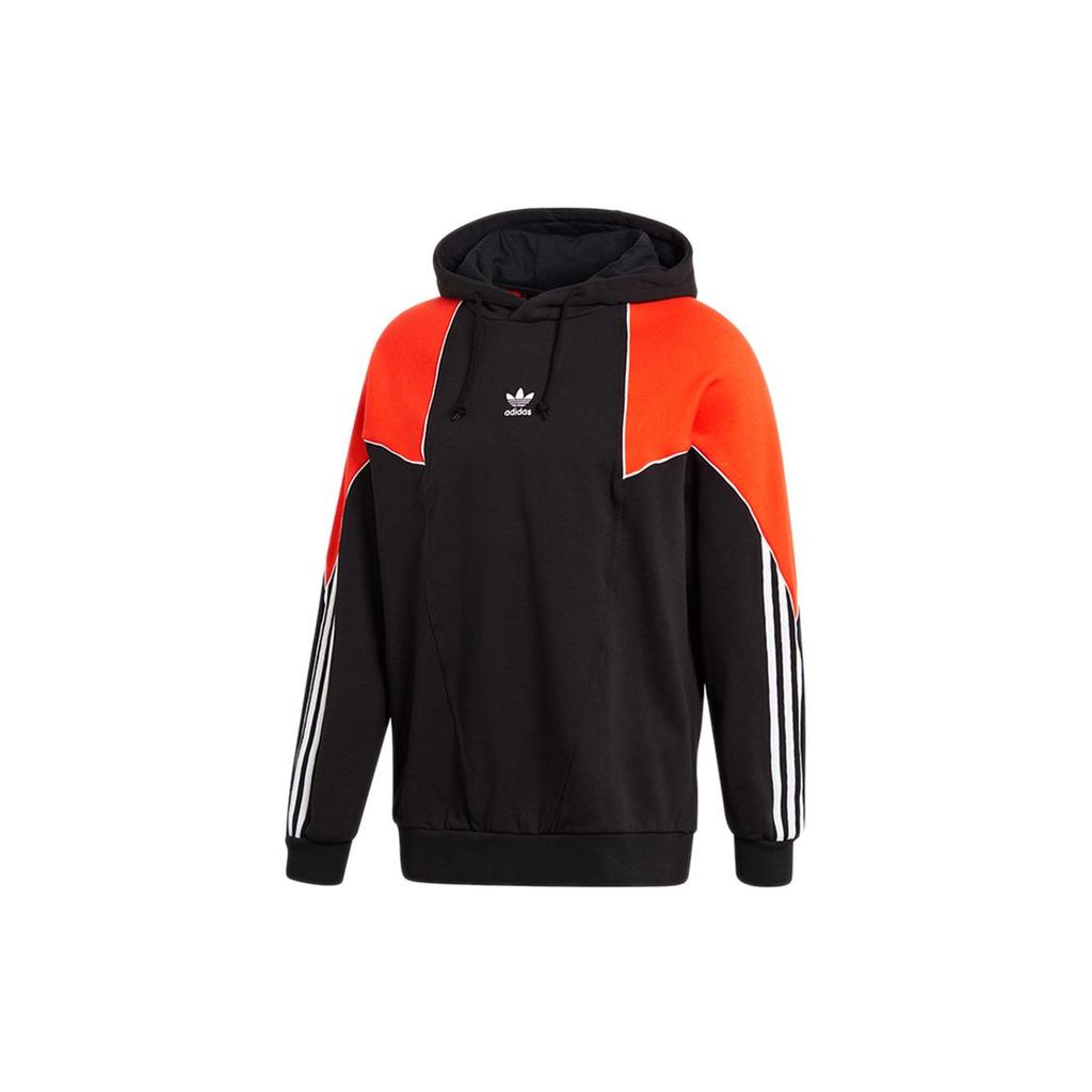 Adidas Originals Clover Bg Tf Ab Hoodie Sport Sweatshirt Men Tops Black Orange GE0868