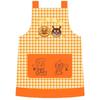 COSPA Anpanman Salonge Apron 02920-48 Check H-Shaped Orange Adult Size M-L