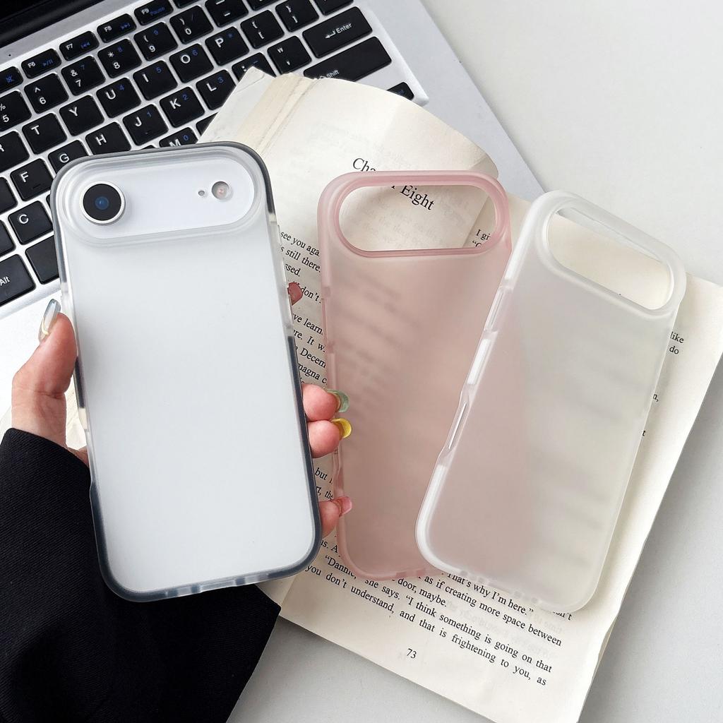 Новый чехол для iPhone Air, двухцветный, высокопроницаемый для кожи, из масла, силиконовый ТПУ, полупрозрачный, матовый, мягкий чехол