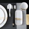 Elegant Ceramic Dinnerware Set - Grand Landscape Series
