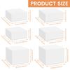 3/6Pcs Acrylic Buffet Riser Food Display Stands Desktop Catering Dessert Cake Party Buffet Jewelry Display Decorating Box