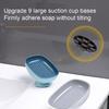 Мыльница на присоске со сливным отверстием, самоосушающаяся, многоцелевая, для ванной комнаты, органайзер для мыла, кухня