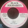 7inch Record BILL BLAST - A Beat NONE Black Solidarit Jamaica Reggae, Ska & Dub Used