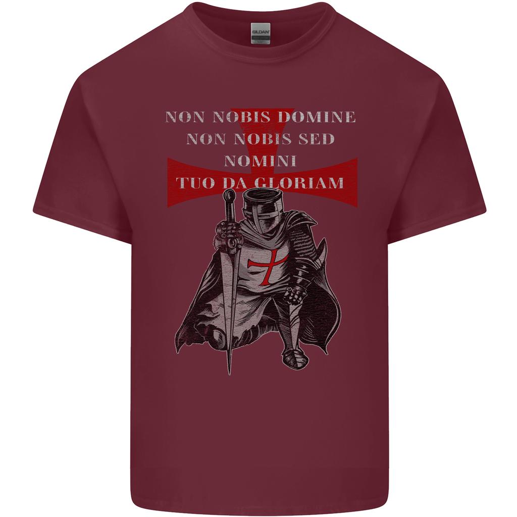Knights Templar Prayer St Georges Day Unisexs Light Cotton TShirt