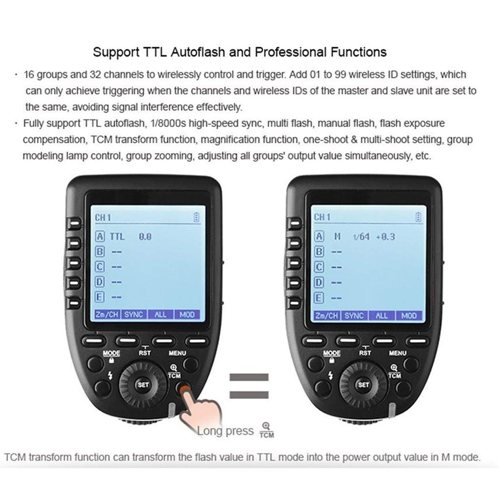 Соответствие GODOX Беспроводной триггер вспышки HSS TTL для SonyMI Горячий башмак Вспышка камеры Godox TT350S V350S TT685S V860S V850 AD200 AD400Pro AD600 Pro AD600