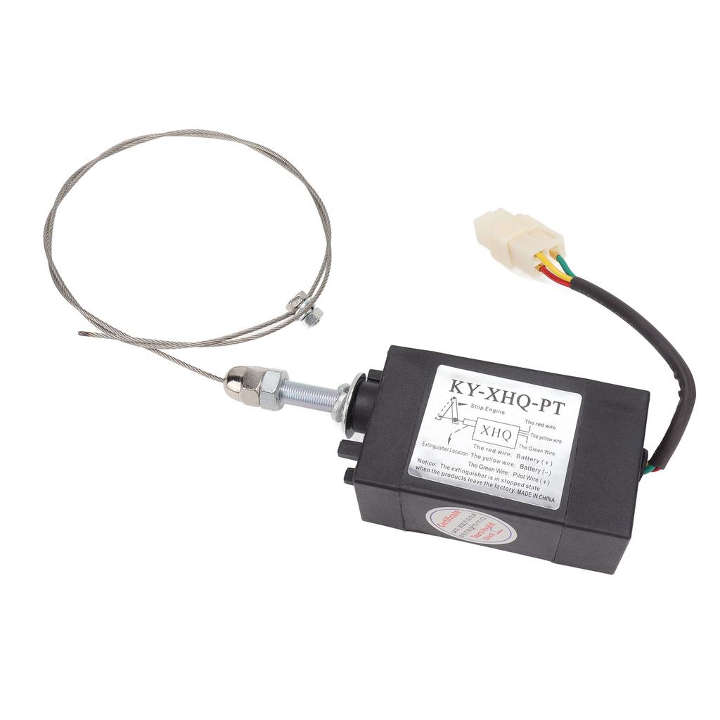 Устройство глушения двигателя 24 В АБС Нержавеющая сталь Соленоидный клапан глушения генератора для замены