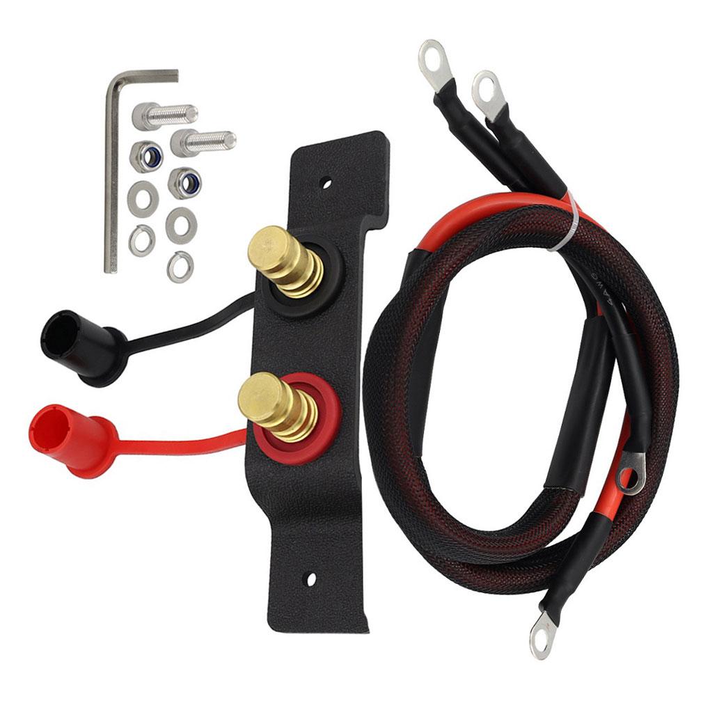 Автомобильный аккумулятор, пусковое устройство, клеммы аккумулятора, комплект для переноса, быстрая и простая зарядка, подходит для газонокосилок Maverick X3, UTV, квадроциклов, лодок