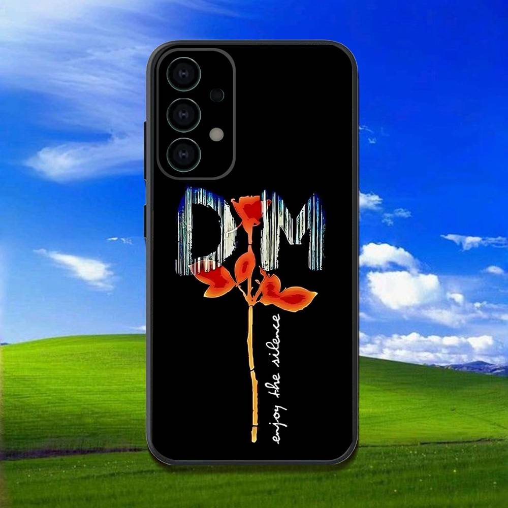 Чехол для телефона D-DepecheS M-Mode для Samsung Galaxy A13,A21s,A22,A31,A32,A52,A53,A71,A80, Мягкий черный корпус