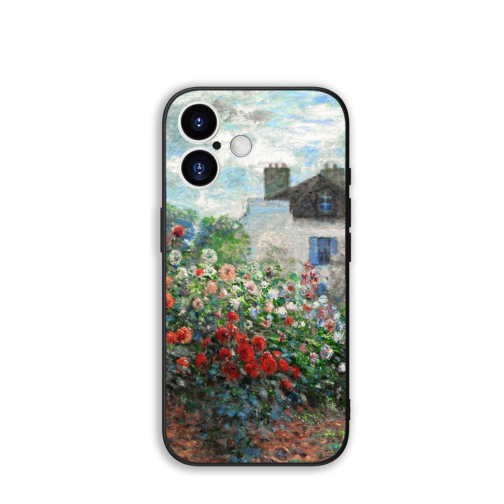 Для Samsung Galaxy A36 A17 A26 A07 A35 A54 A53 A13 A33 A34 S8 S20 S21 FE S10 Plus Чехол Клод Моне Импрессионизм Кувшинки Кошка