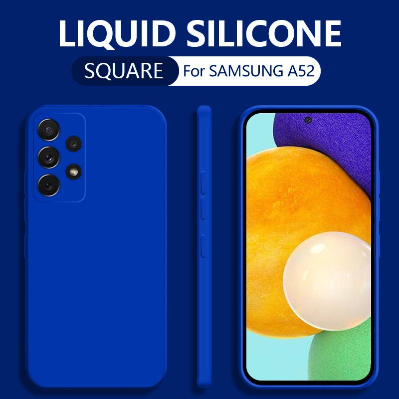 Чехол из жидкого силикона конфетных цветов для серии Samsung с мягкой внутренней отделкой и амортизирующим дизайном