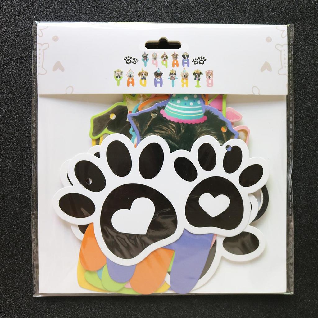 Pet Birthday Party Banner for Dogs and Cats