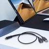 USB C - USB (Female/Male) OTG адаптер-кабель с функцией зарядки для телефонов, планшетов, для мышей, клавиатур, дисков